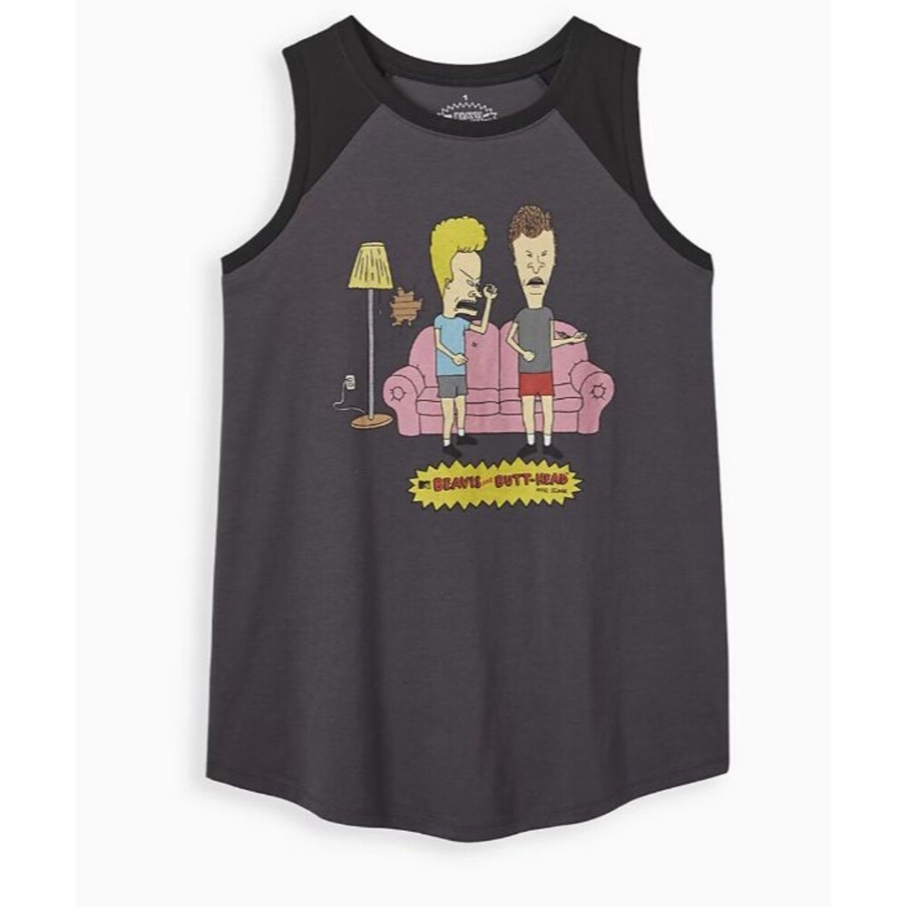 Torrid Beavis & Butthead Tank Top Plus Size 2X